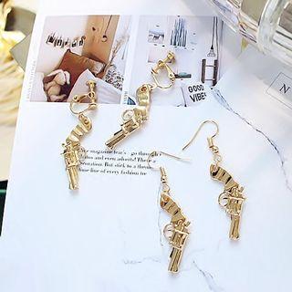 Gun Drop Earring