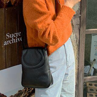 Flap Cowhide Crossbody Bag