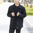 Flap-pocket Relaxed-fit Jacket