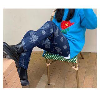 Boot Cut Denim Pants