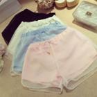 Organza Panel Shorts