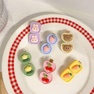 Cartoon Resin Hair Clip (various Designs)