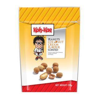 Koh-kae Coconut Cream Flavor Peanuts 210g Coconut Cream - 210g