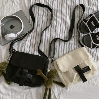 Mini Canvas Messenger Bag