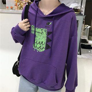 Crocodile Print Hoodie