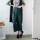 Tweed Pleated Culottes