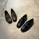 Zip Detail Loafers