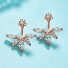 Flower Ear Jacket Gold - One Size