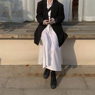 Plain Blazer / Midi Shirtdress