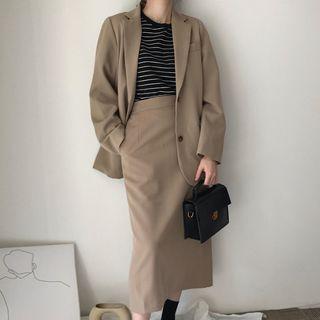 Blazer / Midi Skirt