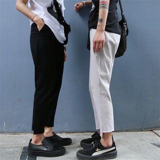 Plain Tapered Sweatpants
