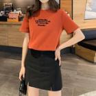 Short-sleeve T-shirt / Mini Skirt / Set