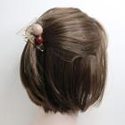Ball-detail Triangle Hair-clip