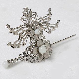 Chinese Floral Hair Pin