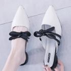 Pointed Bow Mules
