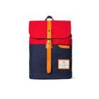 Belted Canvas Panel Backpack