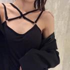 Strappy Cami Top Black - One Size