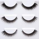 False Eyelashes (3 Pairs) #l01 L01 - One Size