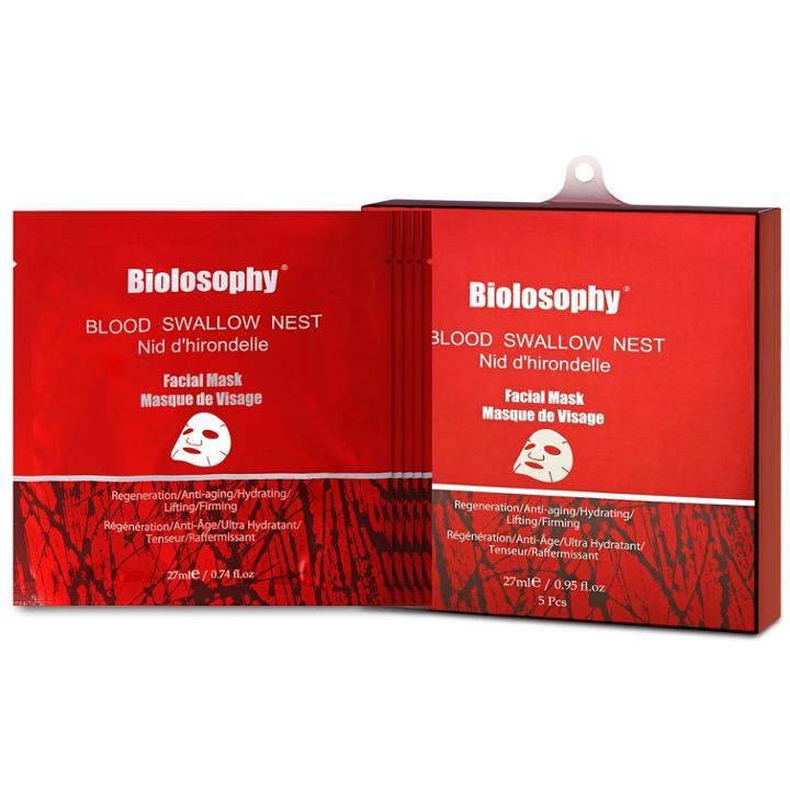 O'naomi - Biolosophy Swallow Nest Firming Facial Mask 10 Pcs
