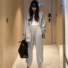 Hooded Zip Jacket / Tank Top / Sweatpants