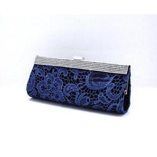 Glitter Jacquard Clutch