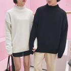 Couple Matching Mock Neck Sweater