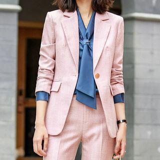 Blazer / Pencil Skirt / Straight-cut Pants / Blouse / Button-up Vest / Set
