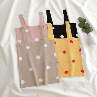 Polka-dot Knitted Camisole