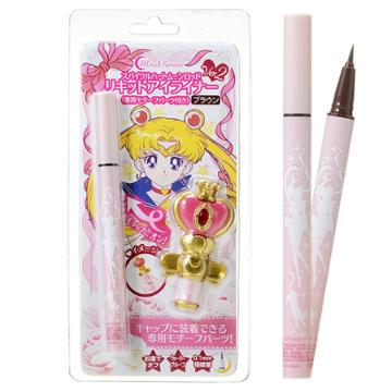 Creer Beaute - Sailor Moon Miracle Romance Spiral Heart Moon Rod Liquid Eyeliner (brown) 0.4ml