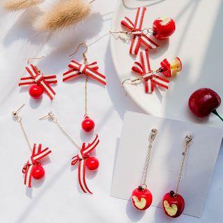 Christmas Bow Dangle Earring (various Designs)