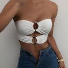 Ring Accent Tube Top