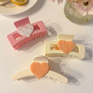 Heart Hollow Hair Claw / Set