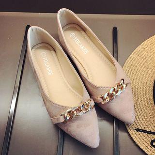 Chain Accent Flats