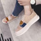 Applique Lace-up Shoes