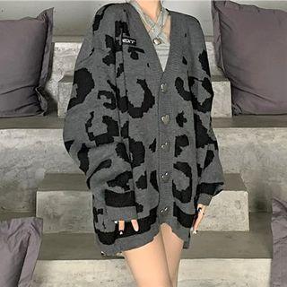 Leopard Print Cardigan / Halter Top