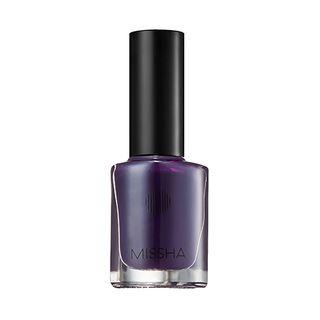 Missha - Self Nail Salon Color Look - 5 Colors #pp04 Ultra Purple