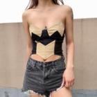 Two-tone Tube Top