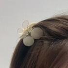 Alloy Hair Clamp White - One Size