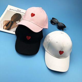 Heart Embroidery Cap