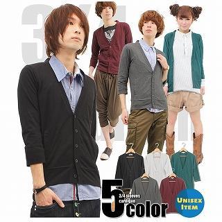 3/4-sleeve Cardigan