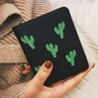 Cactus Embroidered Wallet