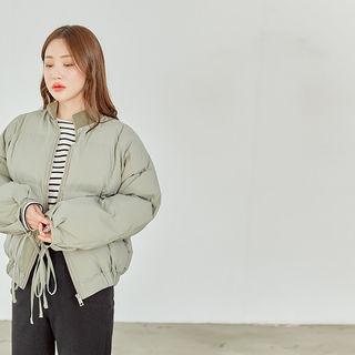 Tie-sleeve Padded Jacket