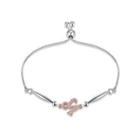 925 Sterling Silver Fashion Capricorn Bracelet With Cubic Zircon Silver - One Size