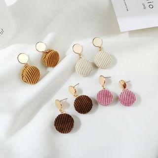 Corduroy Drop Earring