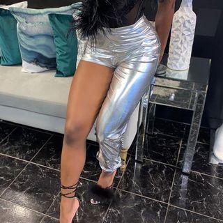Plain Irregular Pants