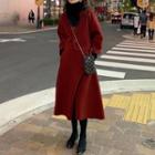 Set Of 2: Single-breasted Jacket + Skirt