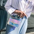 Flap Transparent Crossbody Bag