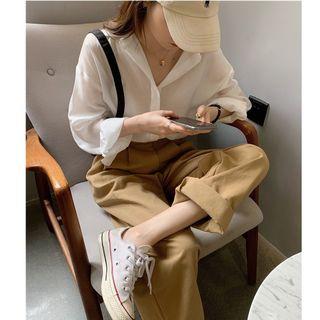 Straight-fit Pants / Shirt