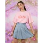 Rola Logo-printed T-shirt Pink - One Size
