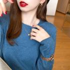 Glitter Loose-fit Knit Top In 6 Colors